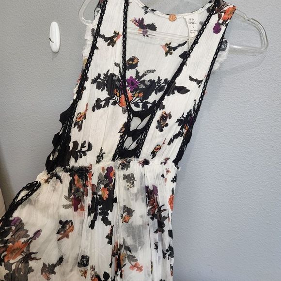NWT Free People FP ONE moonlight maxi floral dress - Picture 3 of 9